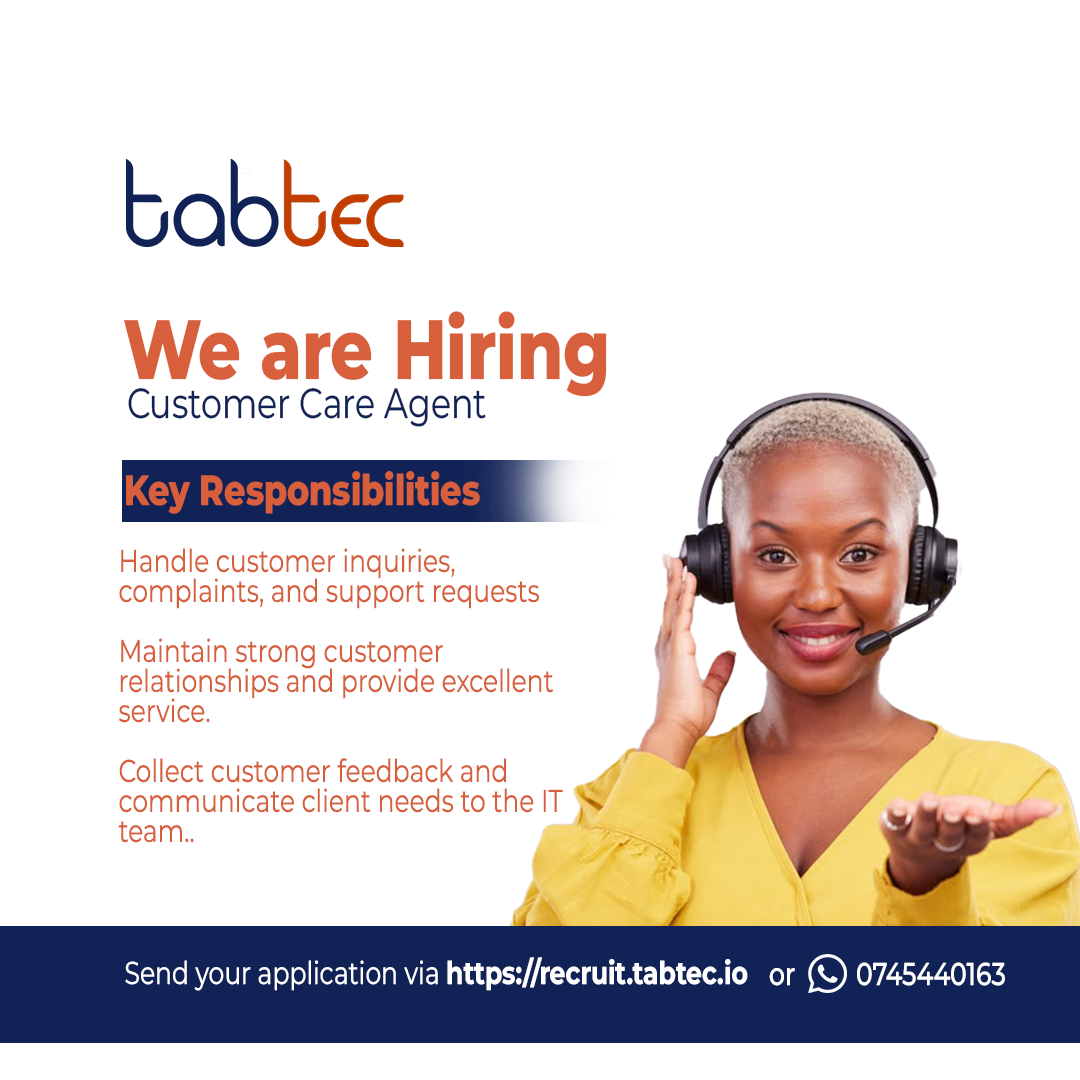 Customer Care Job Banner